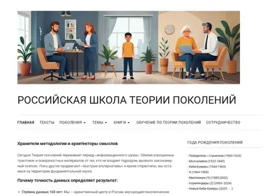 Снимок главной страницы rugenerations.su