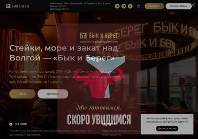 Снимок главной страницы bibereg.ru