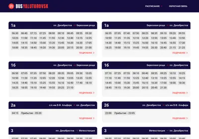 Снимок главной страницы bus-yalutorovsk.ru