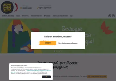 Снимок главной страницы adjiki.ru