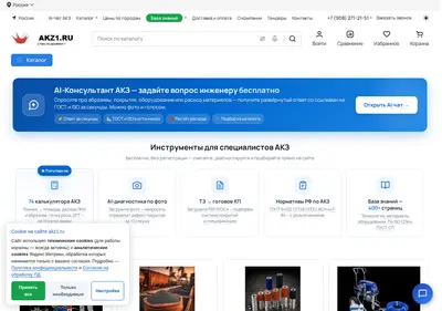 Снимок главной страницы akz1.ru