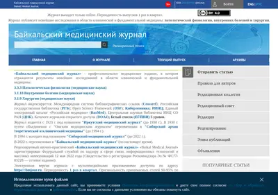 Снимок главной страницы bmjour.ru