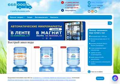 Снимок главной страницы 668-000.ru