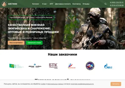 Снимок главной страницы bastion-msk.ru