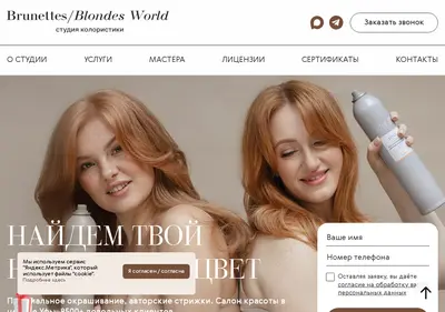 Снимок главной страницы bbcolor.ru