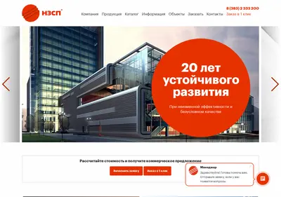 Снимок главной страницы nzsp.su