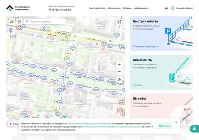 Снимок главной страницы belparking.ru