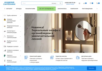 Снимок главной страницы aksant.ru