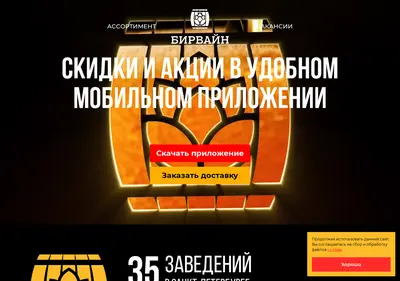 Снимок главной страницы birwain.ru