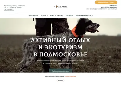 Снимок главной страницы baza-golovinka.ru