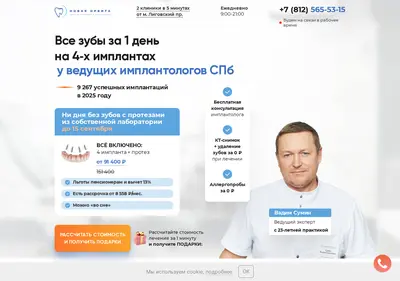 Снимок главной страницы allon4-neworbita.ru