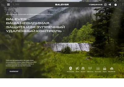 Снимок главной страницы balever.ru