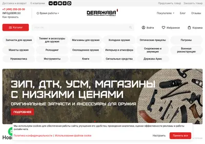 Снимок главной страницы derr.su