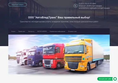 Снимок главной страницы avt25.ru