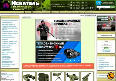 Снимок главной страницы binomik.ru