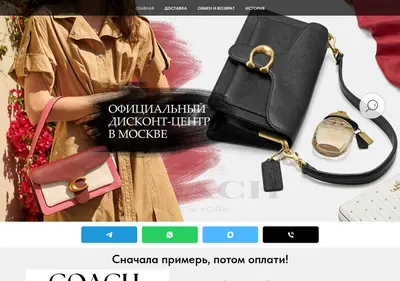Снимок главной страницы coach-moscow.ru