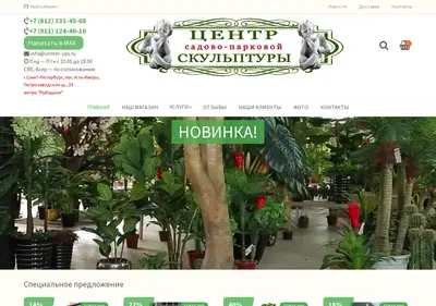 Снимок главной страницы center-sps.ru