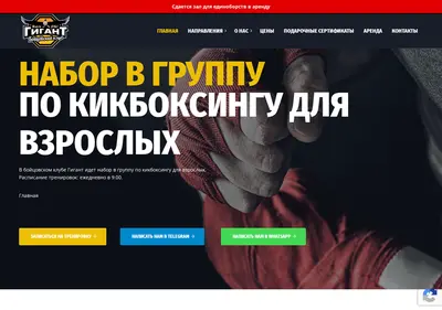 Снимок главной страницы box-moskva.ru
