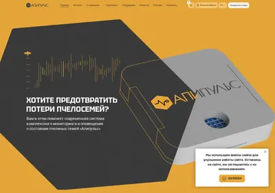 Снимок главной страницы apipulse.ru