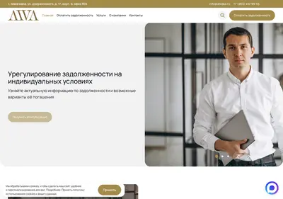 Снимок главной страницы aiwaka.ru