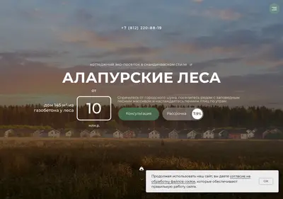 Снимок главной страницы alaples.ru