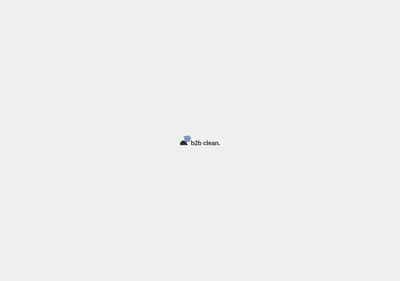 Снимок главной страницы b2bclean.ru