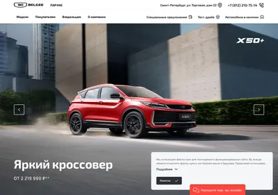 Снимок главной страницы belgee-parnas.ru