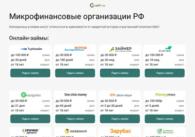 Снимок главной страницы card1k.ru