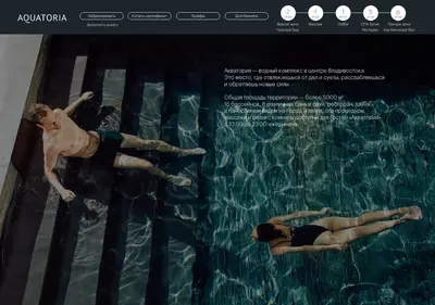 Снимок главной страницы aquatoria-relax.ru