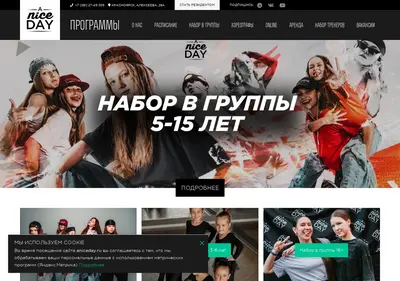 Снимок главной страницы aniceday.ru