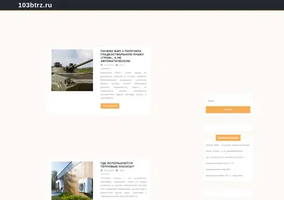 Снимок главной страницы 103btrz.ru