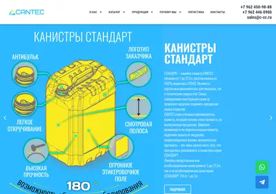 Снимок главной страницы c-cc.ru