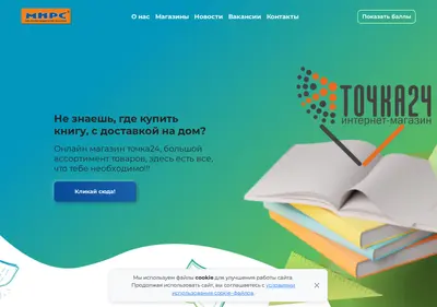 Снимок главной страницы bookmirs.ru