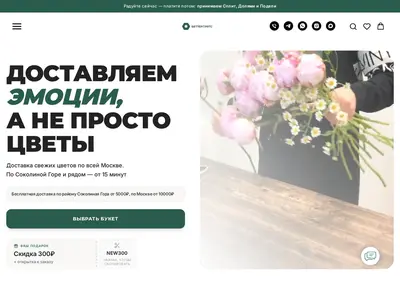 Снимок главной страницы bettergifts.ru