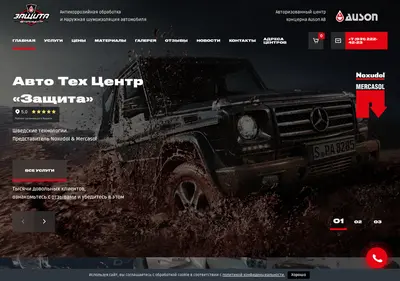 Снимок главной страницы antikor-service.ru