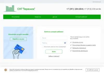 Снимок главной страницы 24teremok.ru