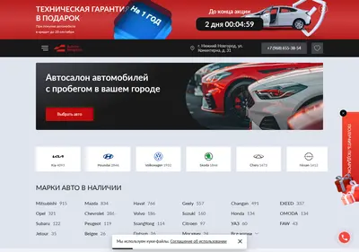 Снимок главной страницы budrive-novgorod.ru