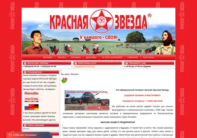 Снимок главной страницы краснаязвезда.su