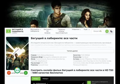 Снимок главной страницы beguschiy-v-laberinteu-lordfilm.ru