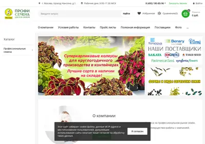 Снимок главной страницы ailita-profi.ru