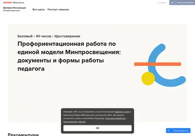 Снимок главной страницы action-innovation.ru