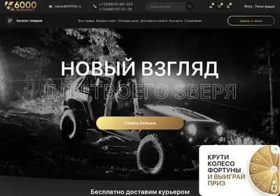 Снимок главной страницы 6000k.ru
