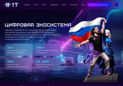 Снимок главной страницы 1t.ru