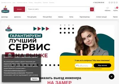 Снимок главной страницы dimohod.spb.ru