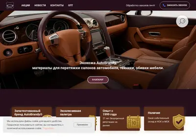 Снимок главной страницы autobrandy.ru