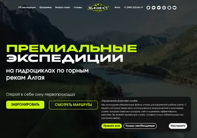 Снимок главной страницы sledext.su