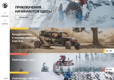 Снимок главной страницы brp.ru