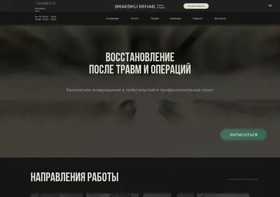 Снимок главной страницы braesku.ru