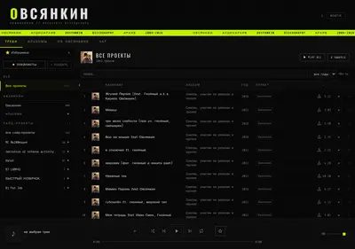 Снимок главной страницы ovsyankin.su