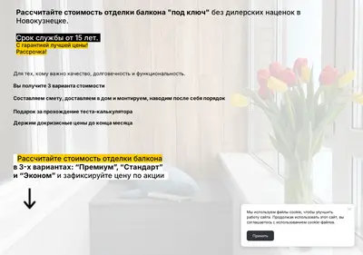 Снимок главной страницы balkonnazakaz.ru